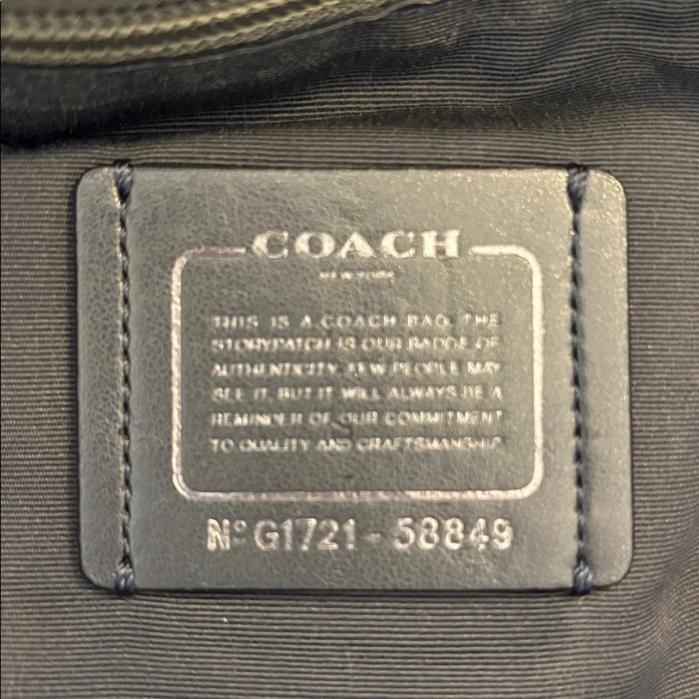 Vintage Coach Market Tote - Picture 8 of 15